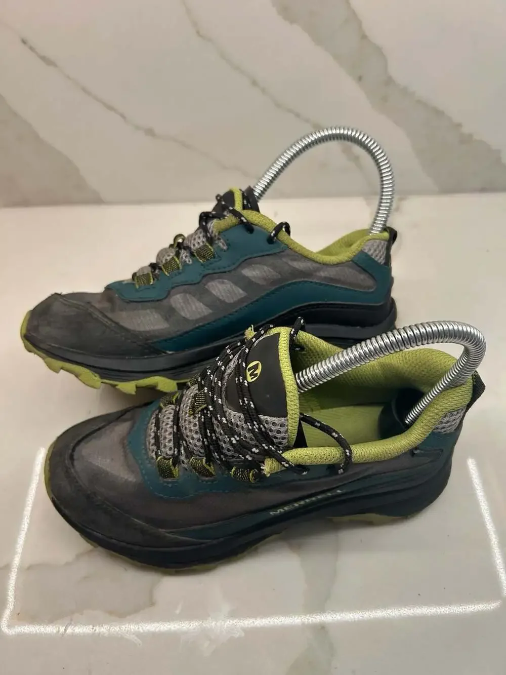 Merrell Kids Moab Speed Mid Waterproof Hiking, Size 2